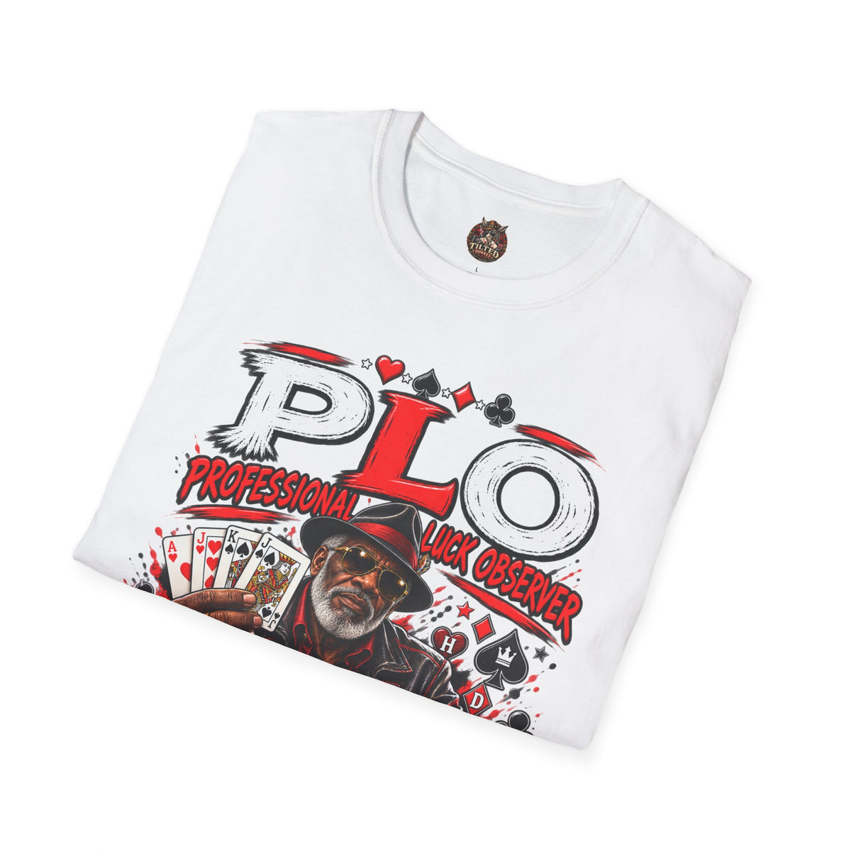 PLO Poker Dealer Graphic T-Shirt