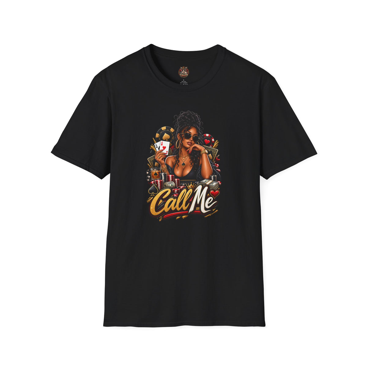 Call Me Poker T‑Shirt
