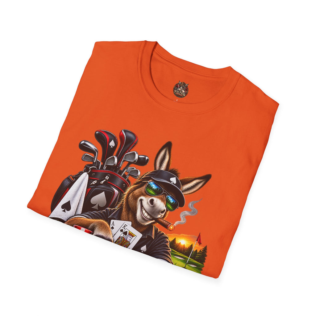 Donkey Poker Night T-Shirt — Funny Poker Tee