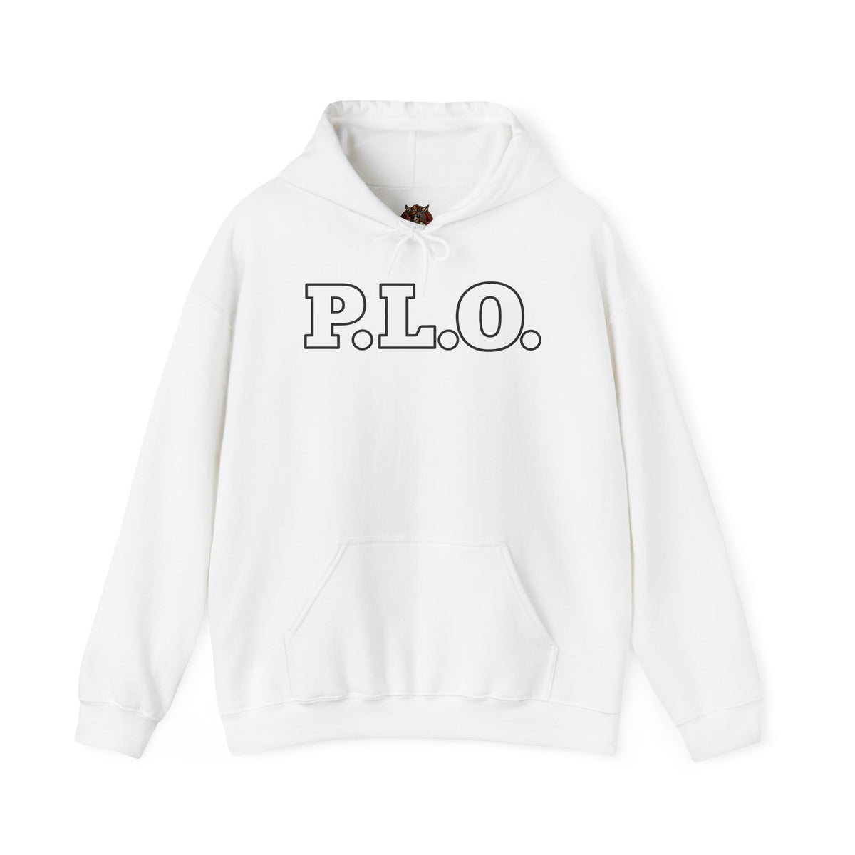 P.L.O. Poker Night Hoodie — Vintage Old-head Graphic Hooded Sweatshirt