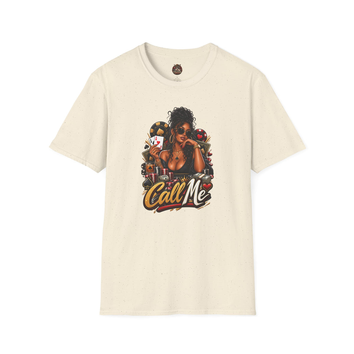 Call Me Poker T‑Shirt
