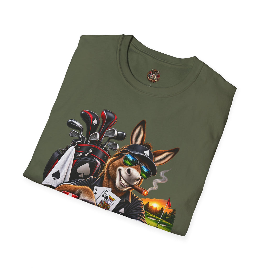 Donkey Poker Night T-Shirt — Funny Poker Tee