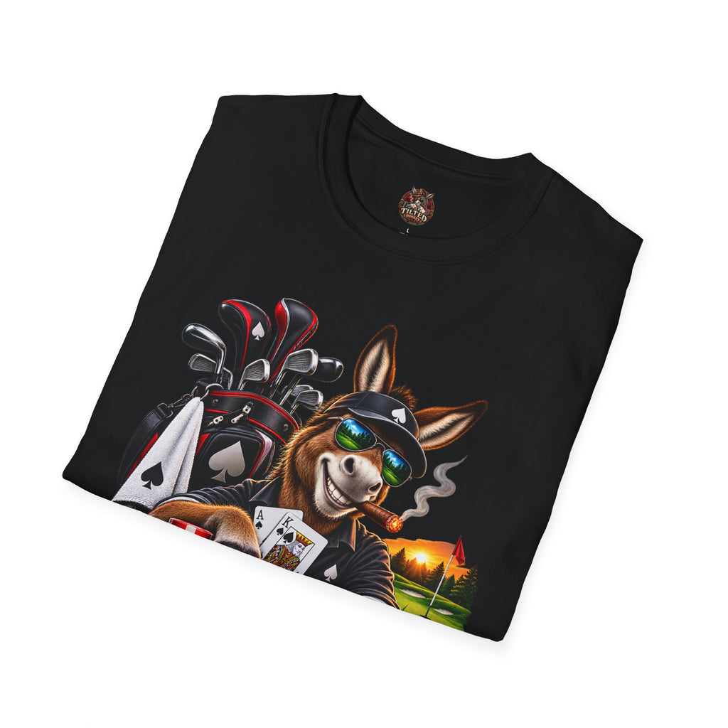 Donkey Poker Night T-Shirt — Funny Poker Tee
