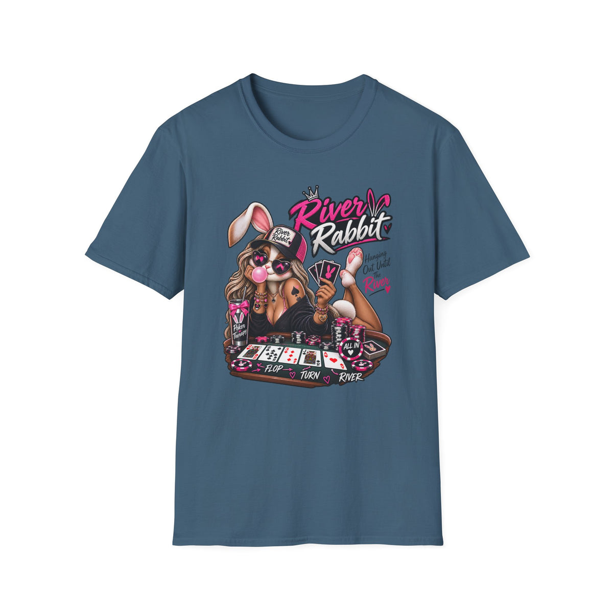 River Rabbit Poker Graphic Tee – "River Rabbit"