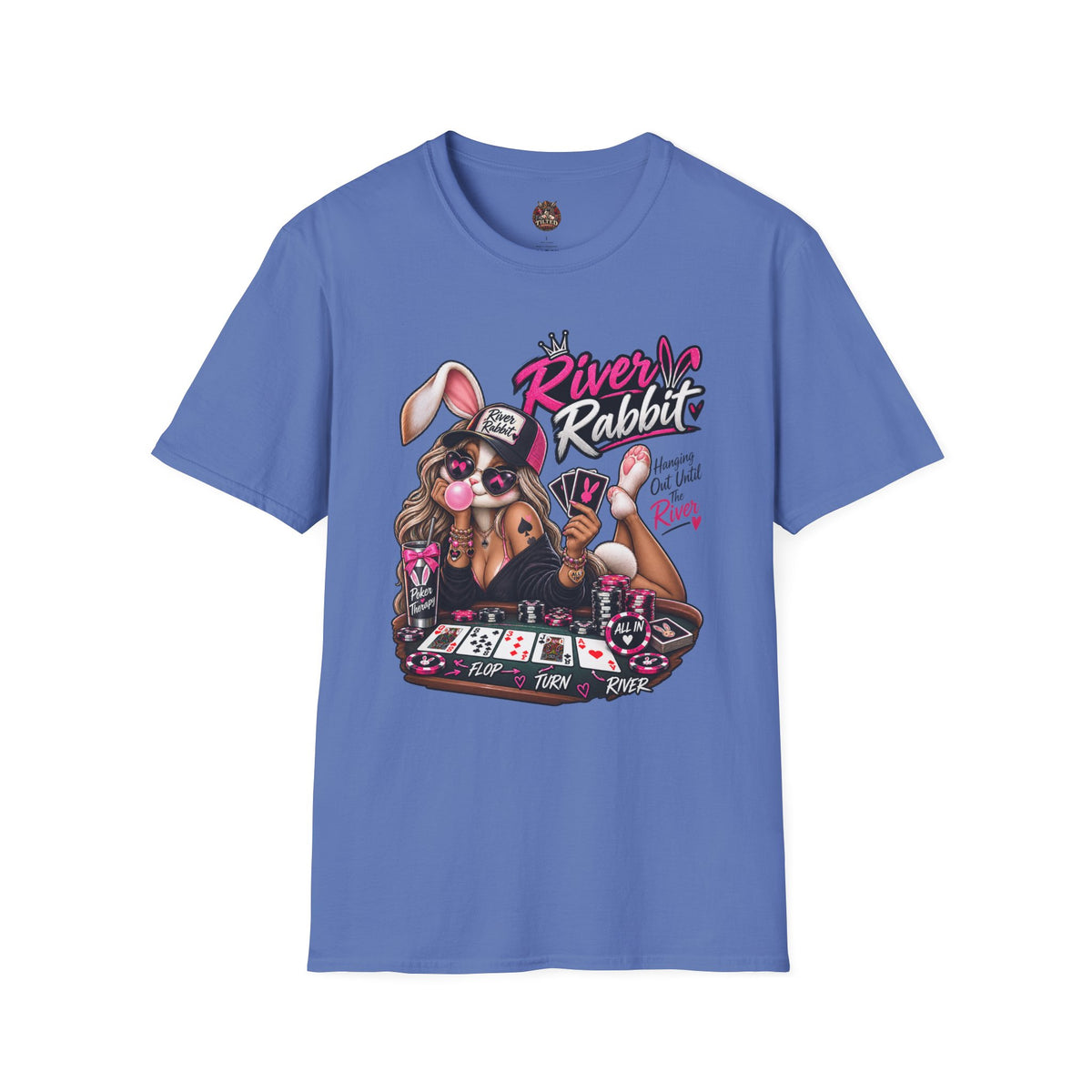 River Rabbit Poker T-Shirt