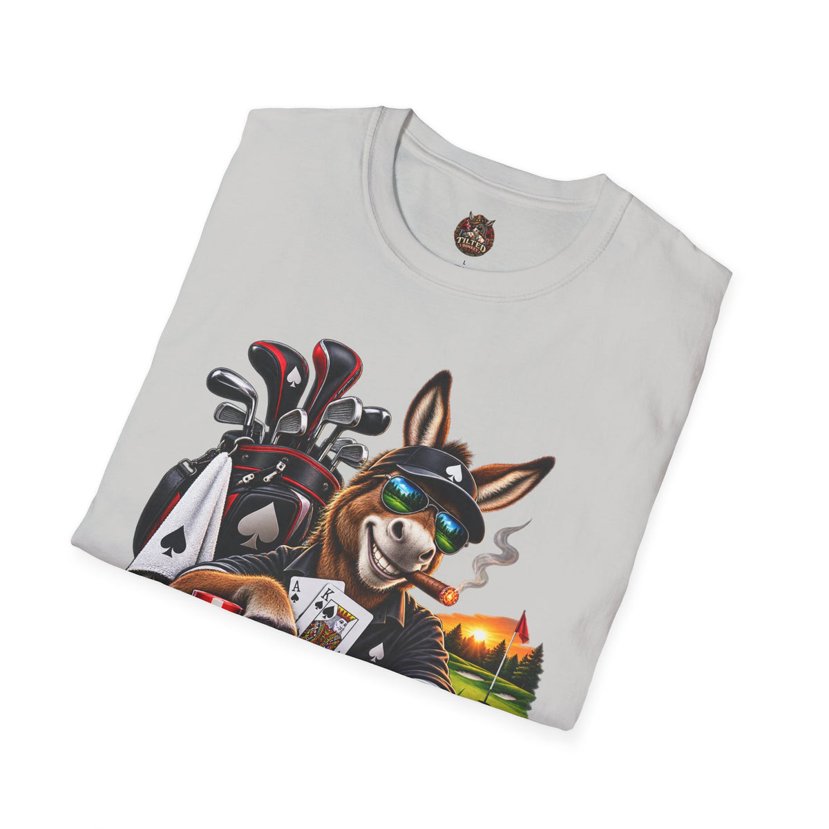 Donkey Poker Night T-Shirt — Funny Poker Tee