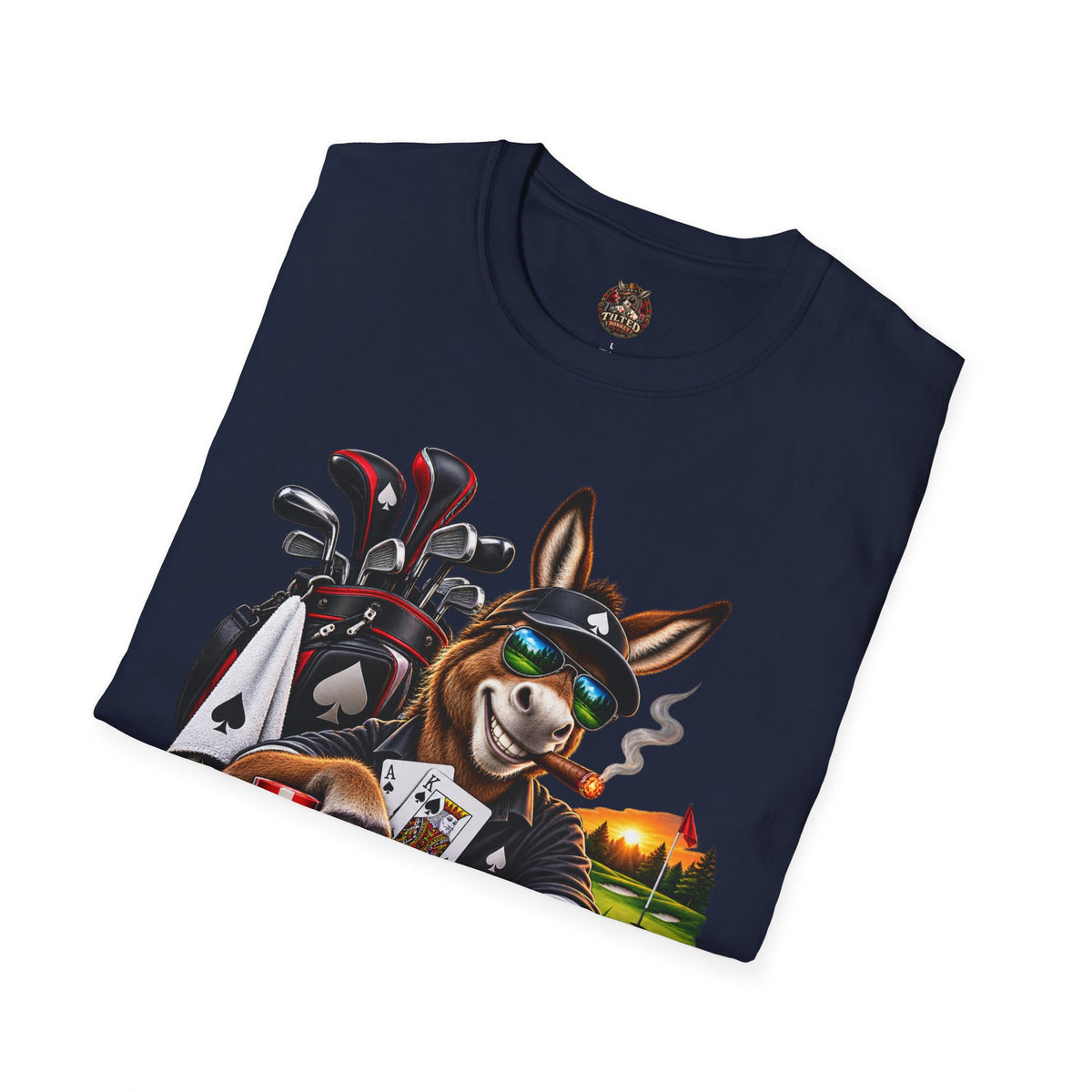 Donkey Poker Night T-Shirt — Funny Poker Tee