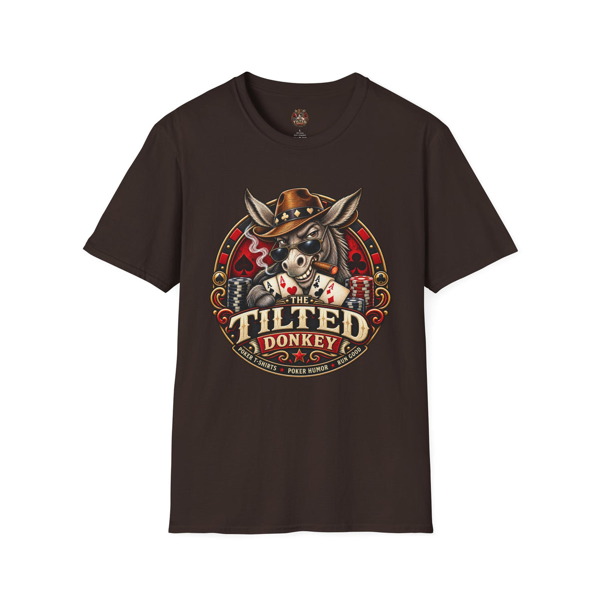 Tilted Donkey Logo T-Shirt