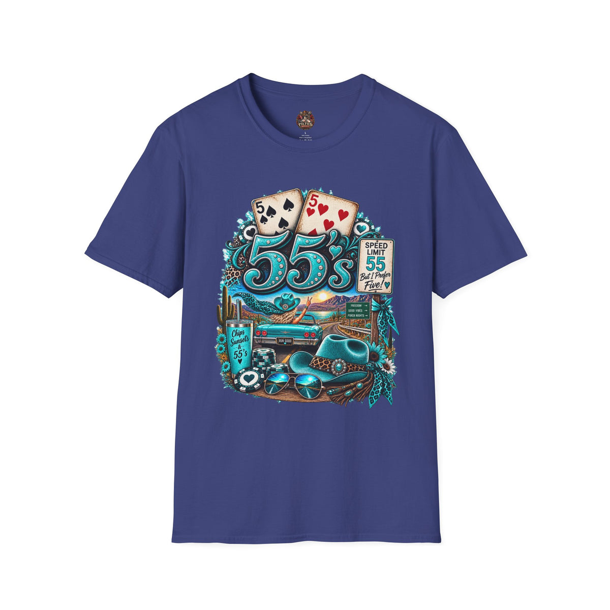 Route 55 Retro Desert Cruise T-Shirt