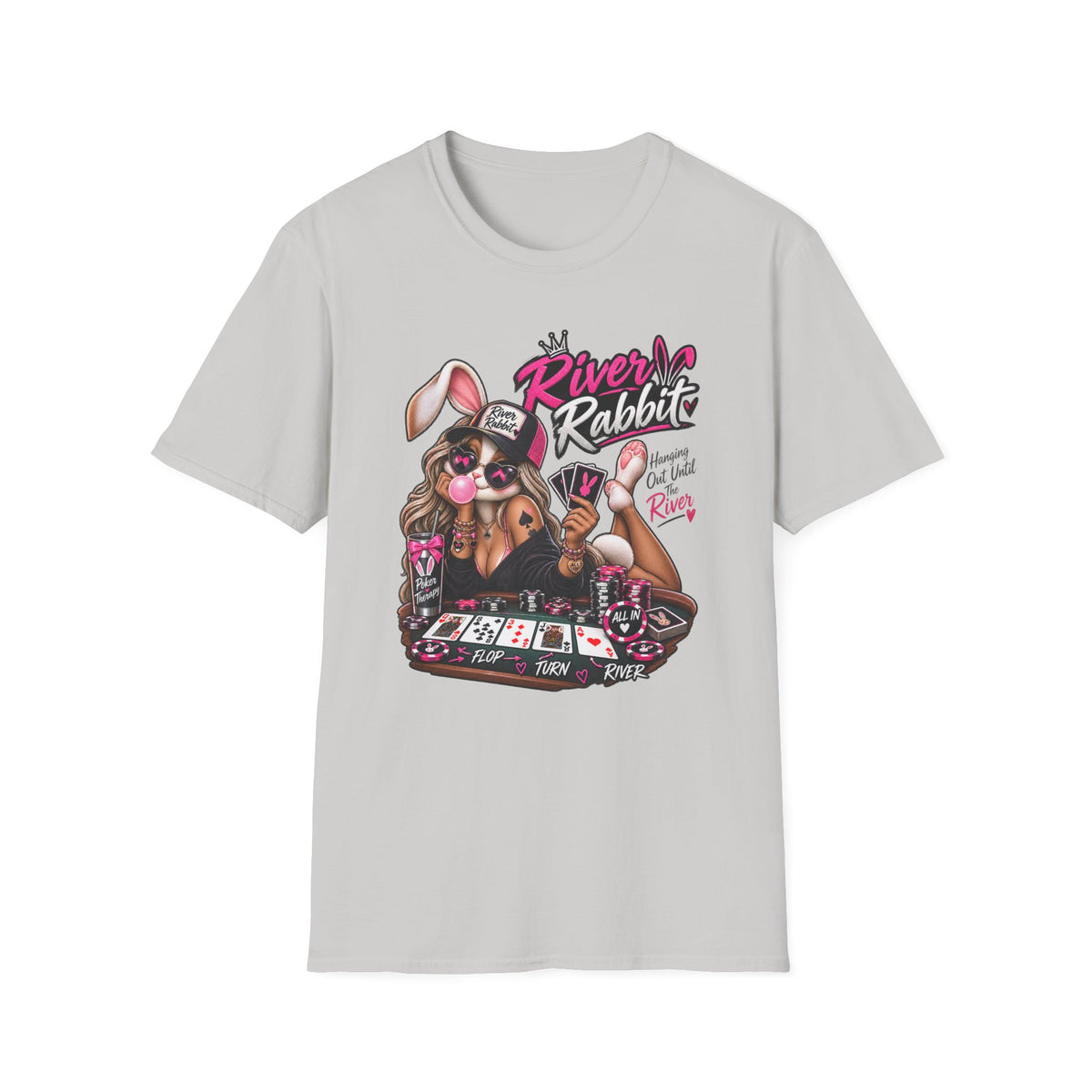 River Rabbit Poker Graphic Tee – "River Rabbit"