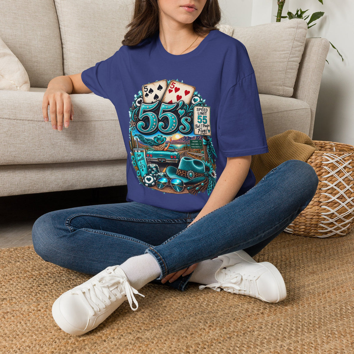 Route 55 Retro Desert Cruise T-Shirt