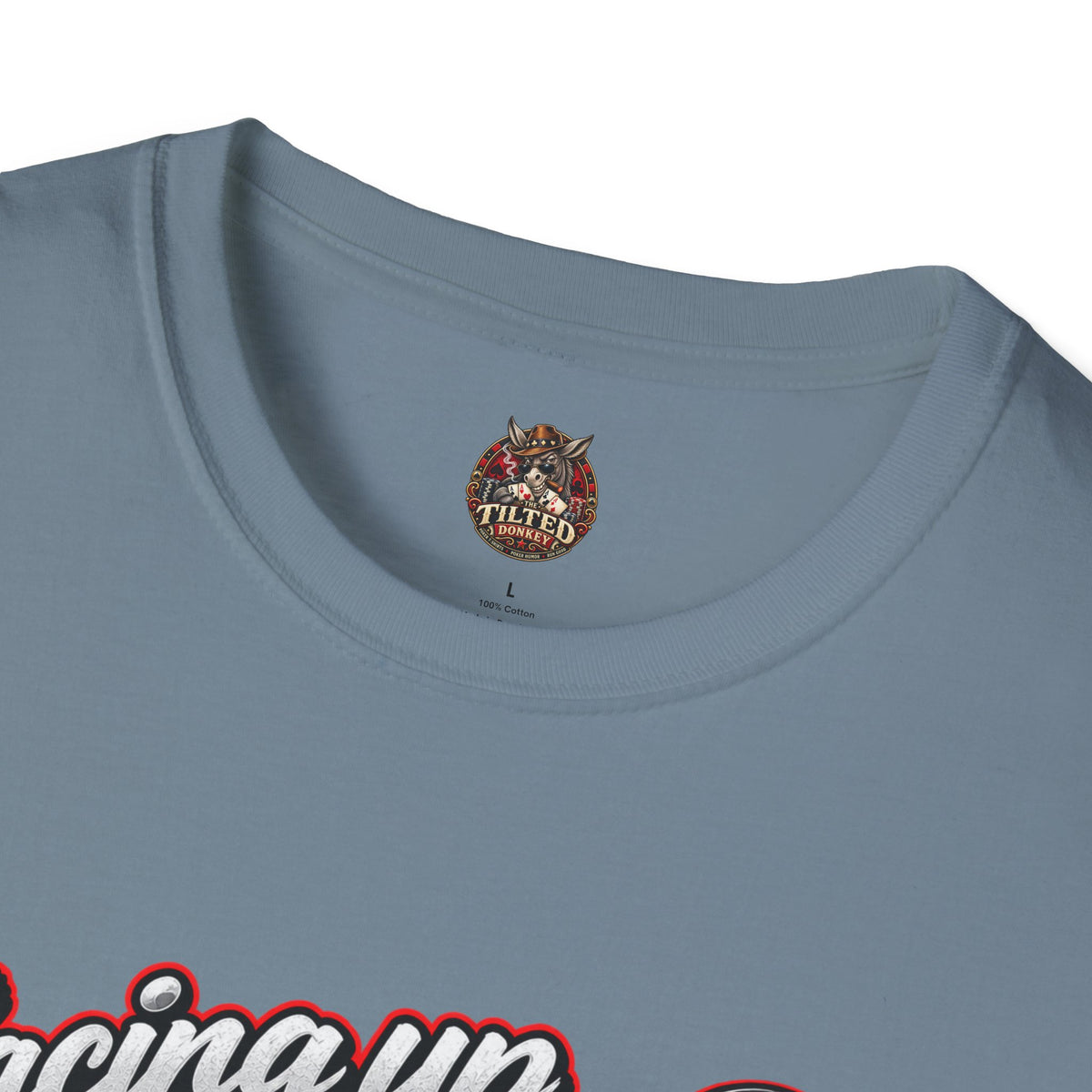 Lacing Up My Kicks Graphic T-Shirt — Sneakerhead/Poker Style Tee