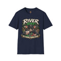 River Rat T-Shirt — 'River Rat' Graphic Tee with Playing Cards (Read It. Feel It. Take It.)