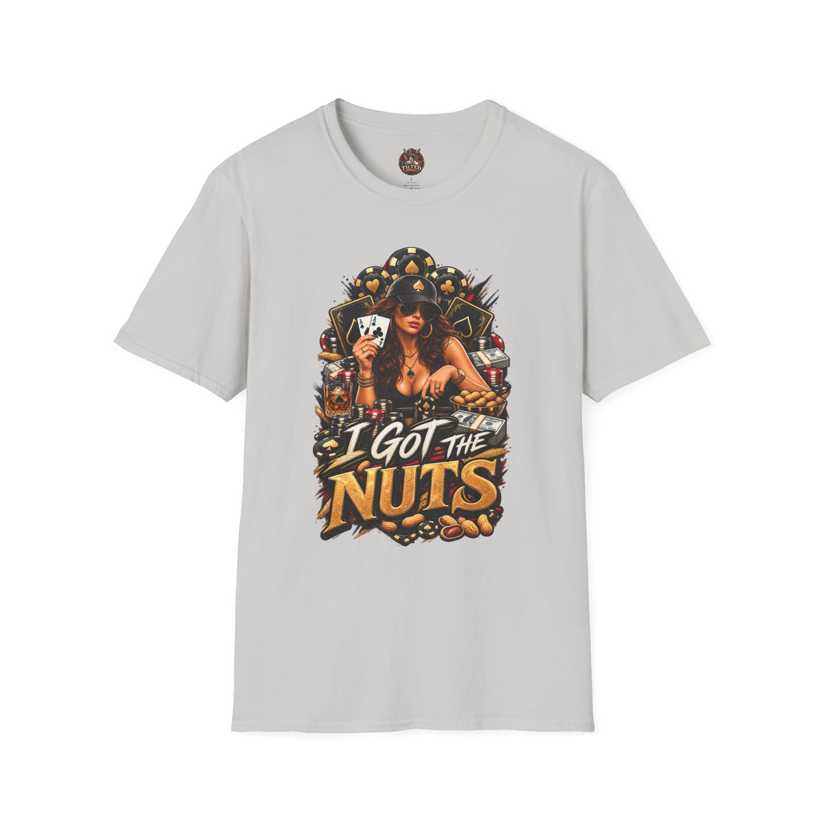 Poker Babe Tee – "I Got The Nuts"