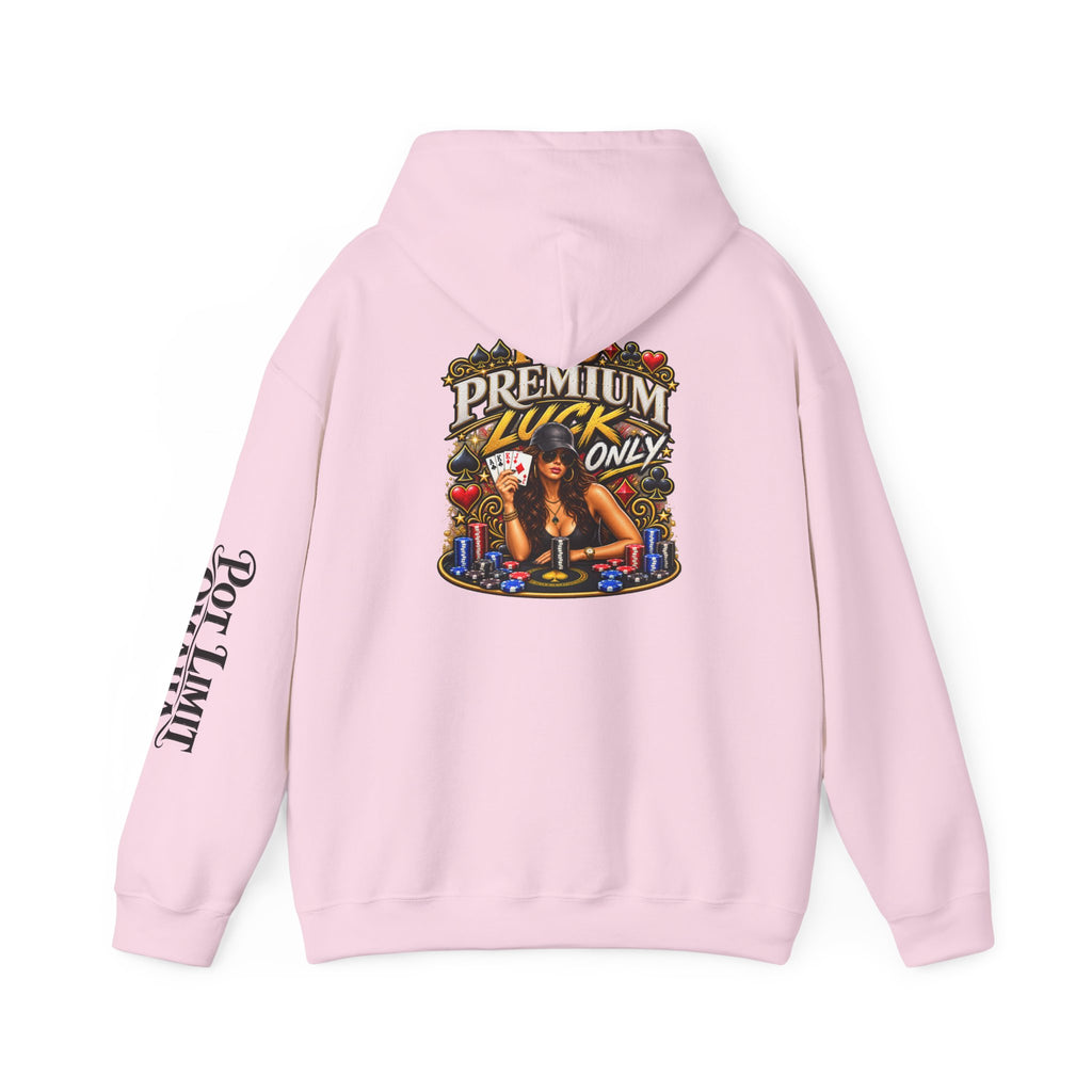 "Premium Luck Only" PLO Hoodie —Graphic Sweatshirt