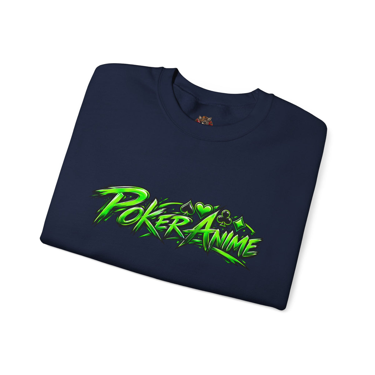 Poker Anime Check Raise Crewneck Sweatshirt