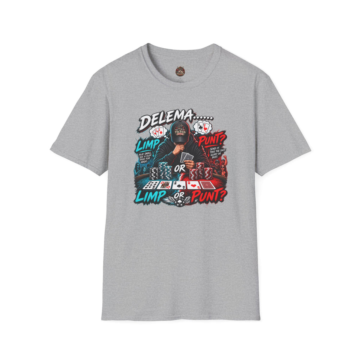 Poker Dilemma Graphic T-shirt
