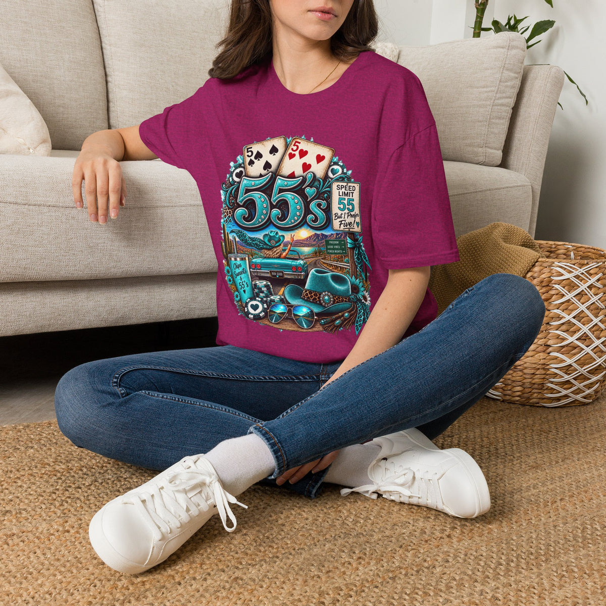 Route 55 Retro Desert Cruise T-Shirt