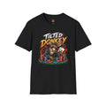 Tilted Donkey Poker T-Shirt — Funny Card Gambling Tee
