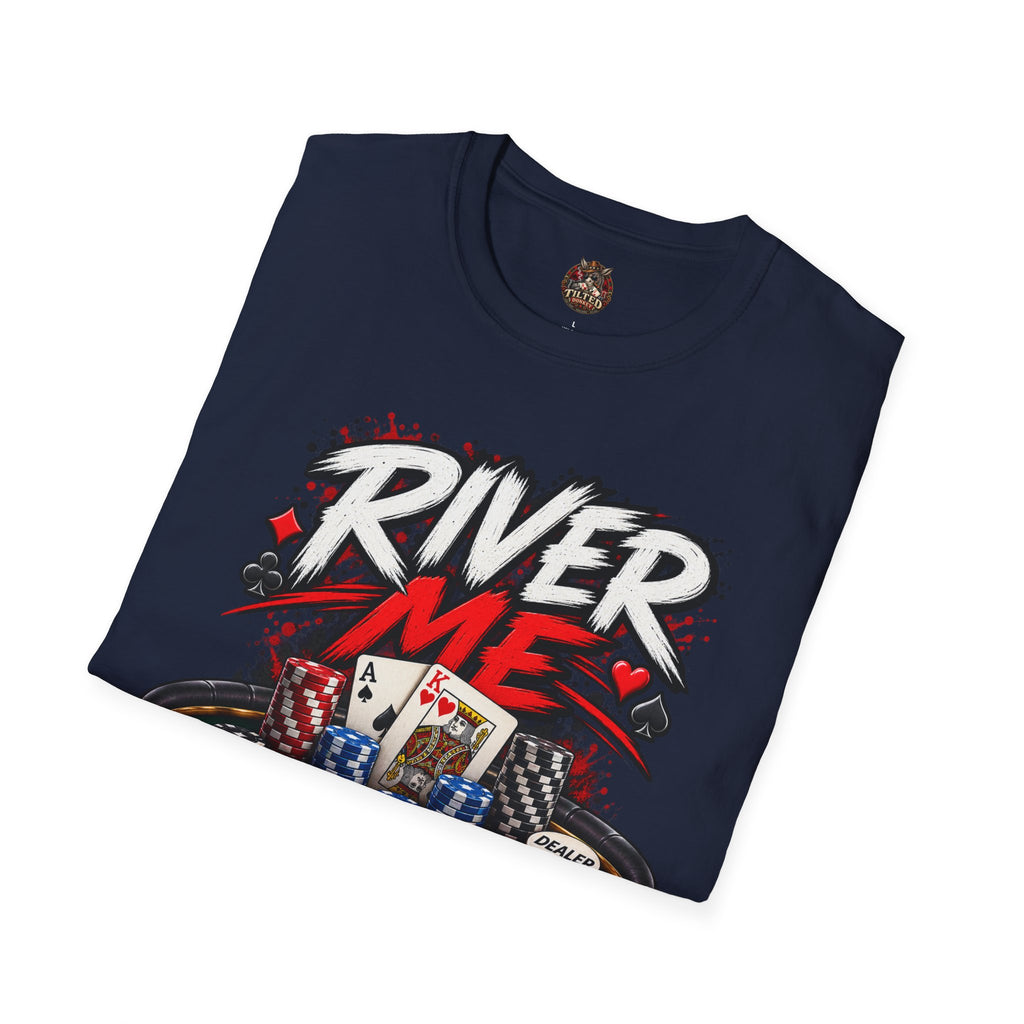 River Me Poker T-Shirt — Retro Graphic Tee