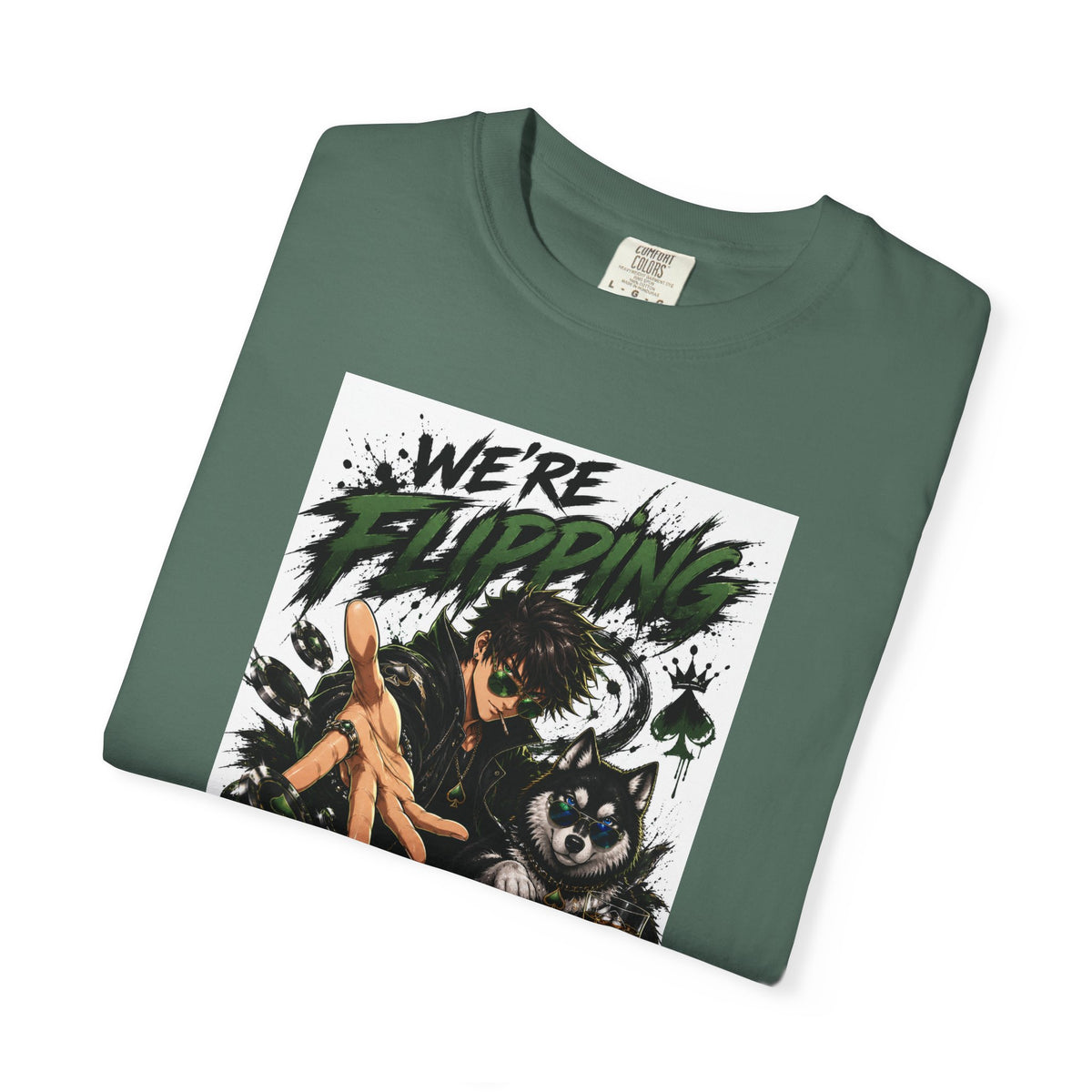 Poker Anime T-shirt