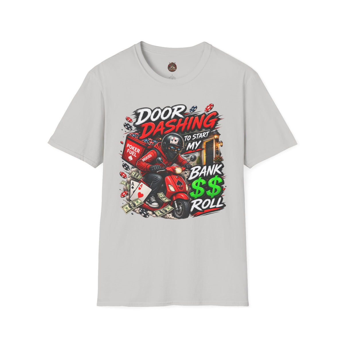 Poker Door Dashing T-Shirt