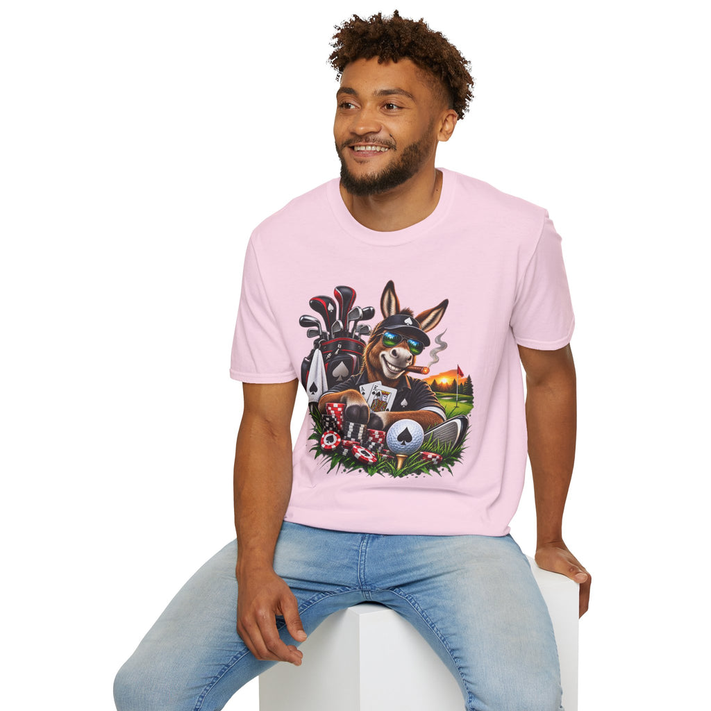 Donkey Poker Night T-Shirt — Funny Poker Tee