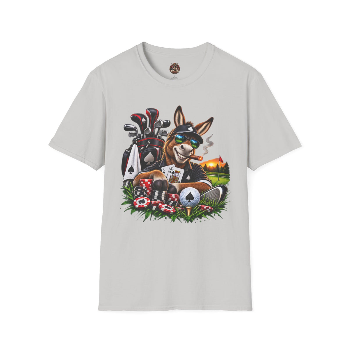 Donkey Poker Night T-Shirt — Funny Poker Tee