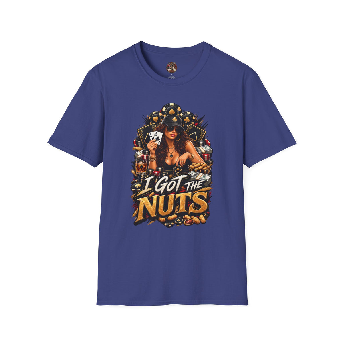 Poker Babe Tee – "I Got The Nuts"