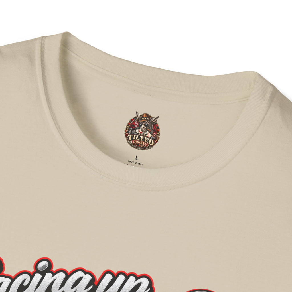 Lacing Up My Kicks Graphic T-Shirt — Sneakerhead/Poker Style Tee
