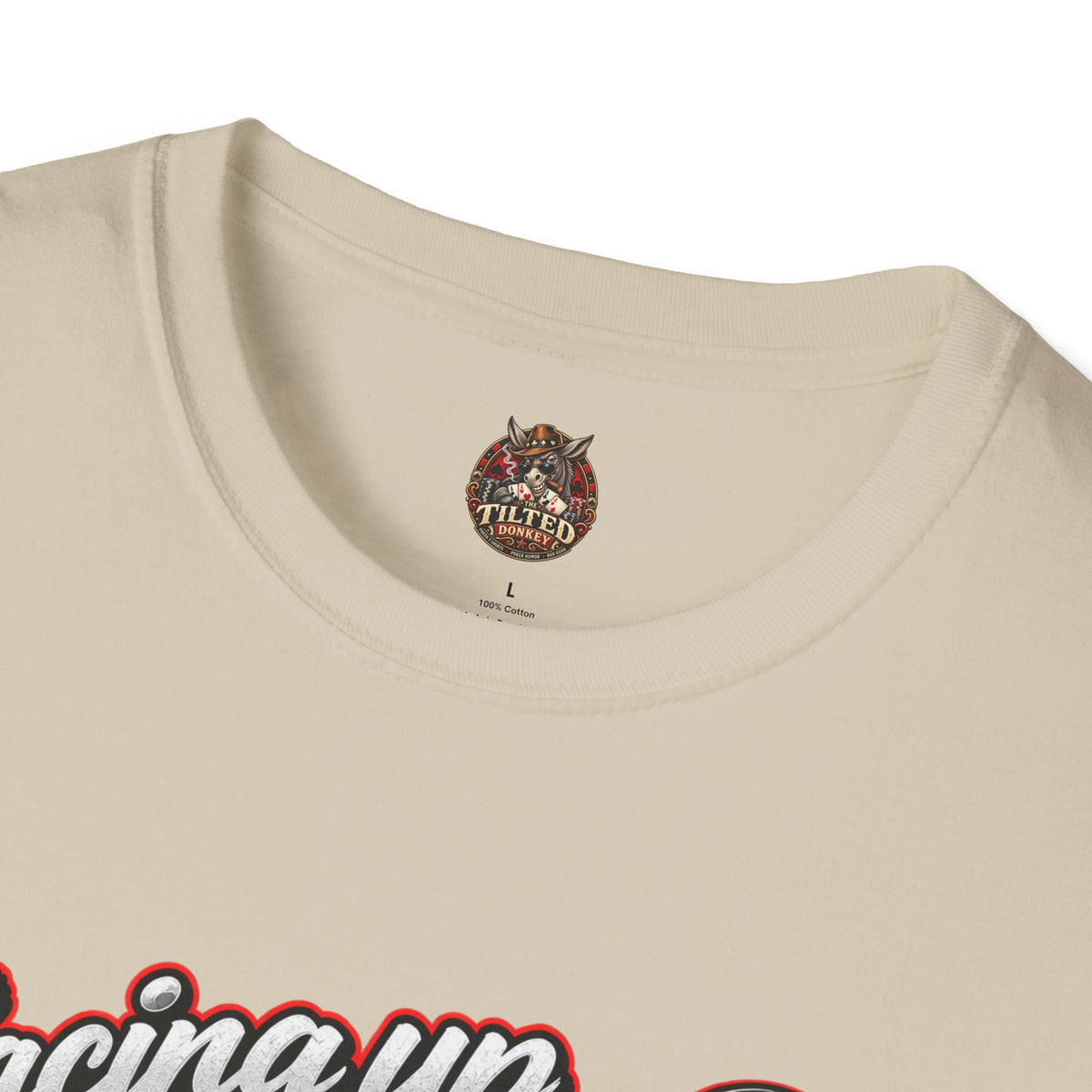 Lacing Up My Kicks Graphic T-Shirt — Sneakerhead/Poker Style Tee