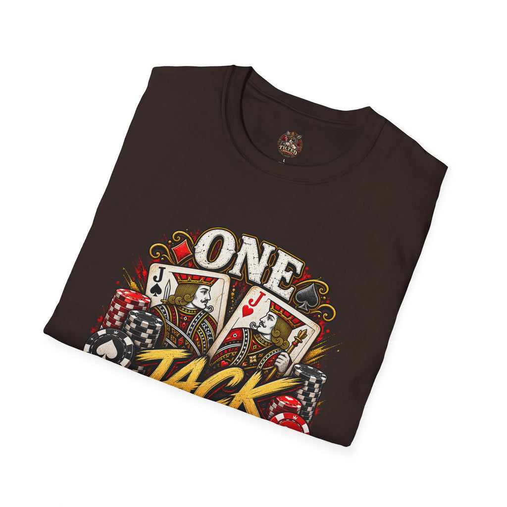 One Jack Off T-Shirt — Poker Graphic Tee