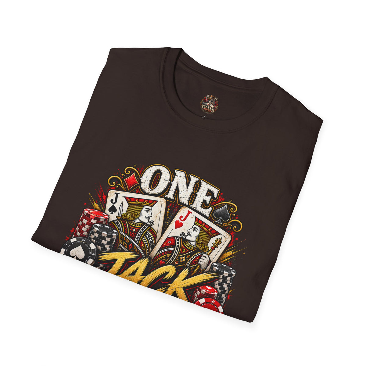 One Jack Off T-Shirt — Poker Graphic Tee