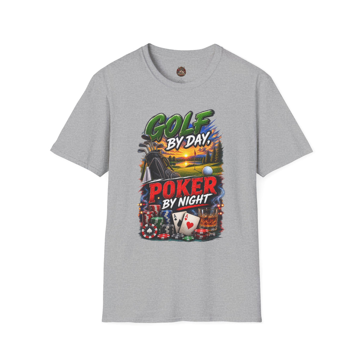 Golf By Day, Poker By Night T-Shirt