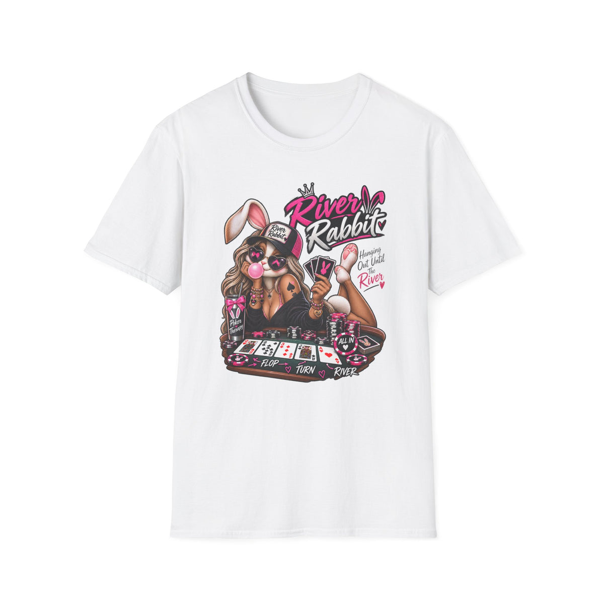 River Rabbit Poker Graphic Tee – "River Rabbit"
