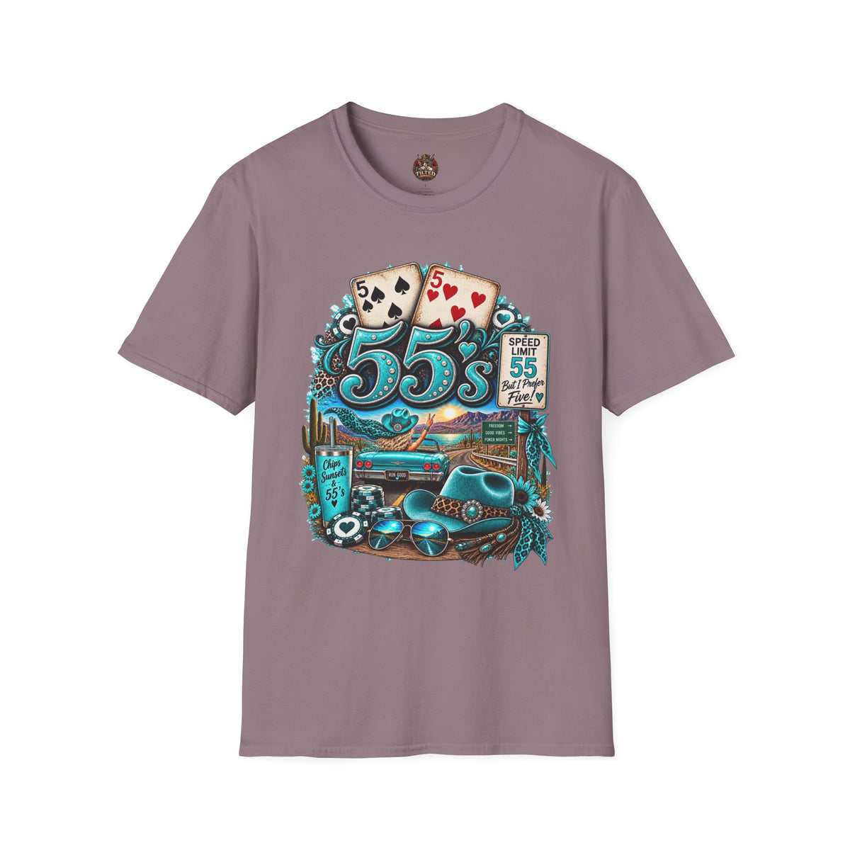 Route 55 Retro Desert Cruise T-Shirt
