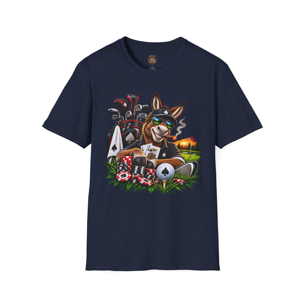Donkey Poker Night T-Shirt — Funny Poker Tee