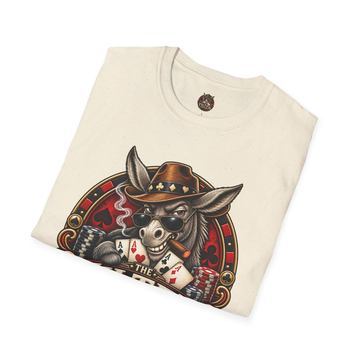 Tilted Donkey Logo T-Shirt