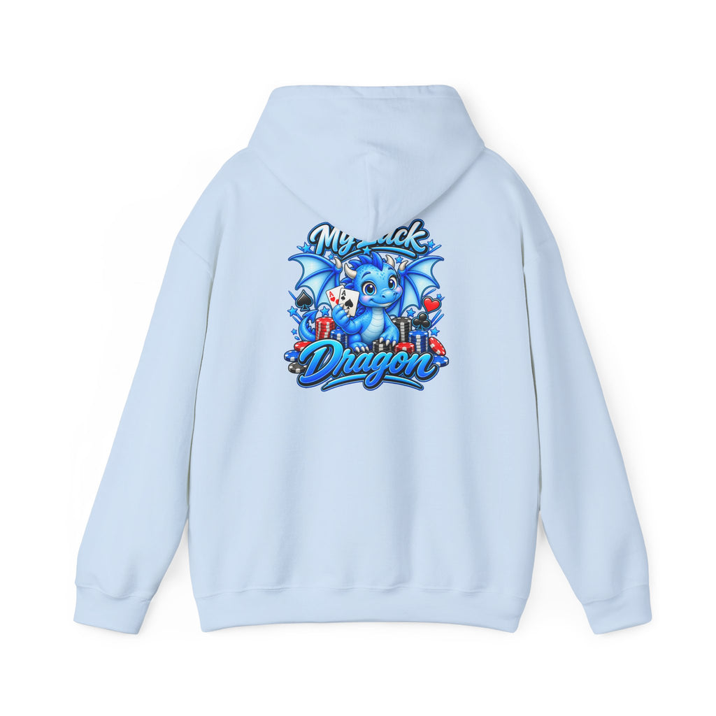 My Luck Dragon Poker Hooded Sweatshirt