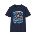 Tilted Donkey Chip Happens Graphic T-Shirt