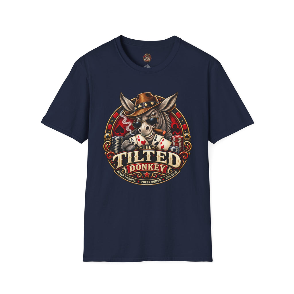 Tilted Donkey Logo T-Shirt
