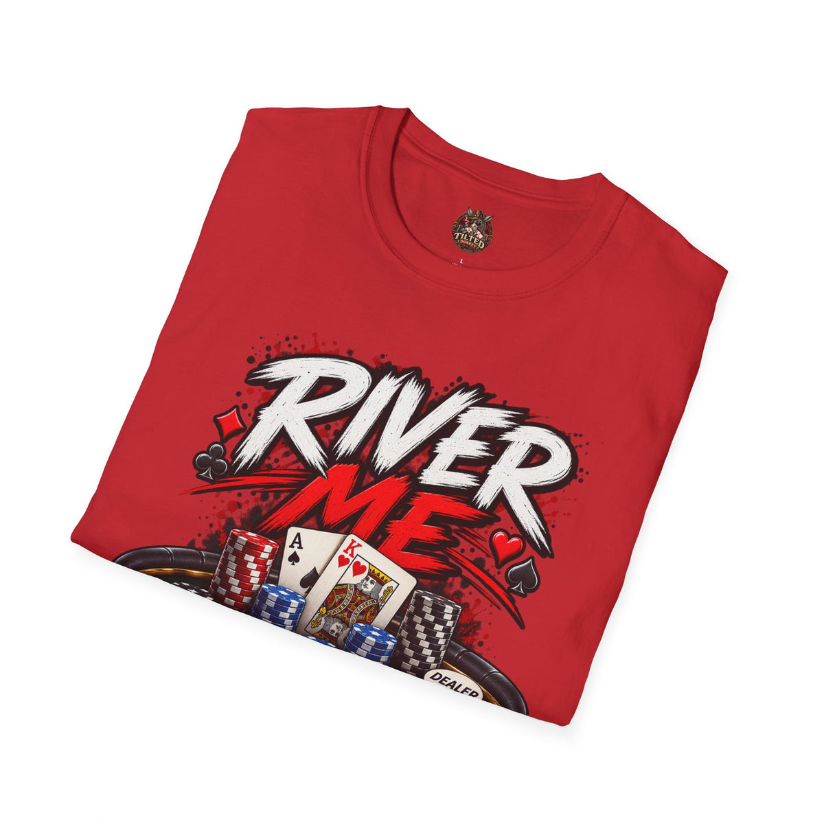 River Me Poker T-Shirt — Retro Graphic Tee