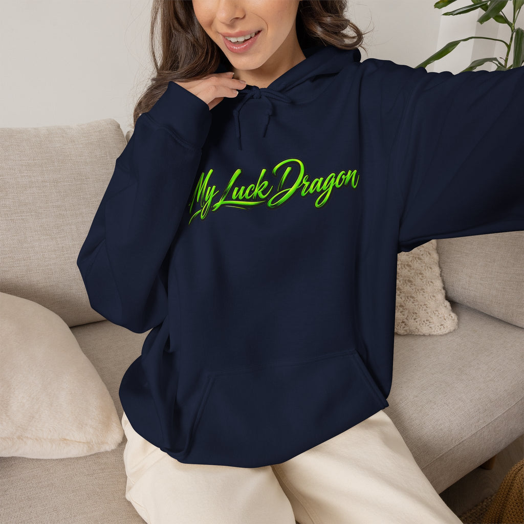 “Acey Duecy” Graphic Green Dragon Poker Pullover