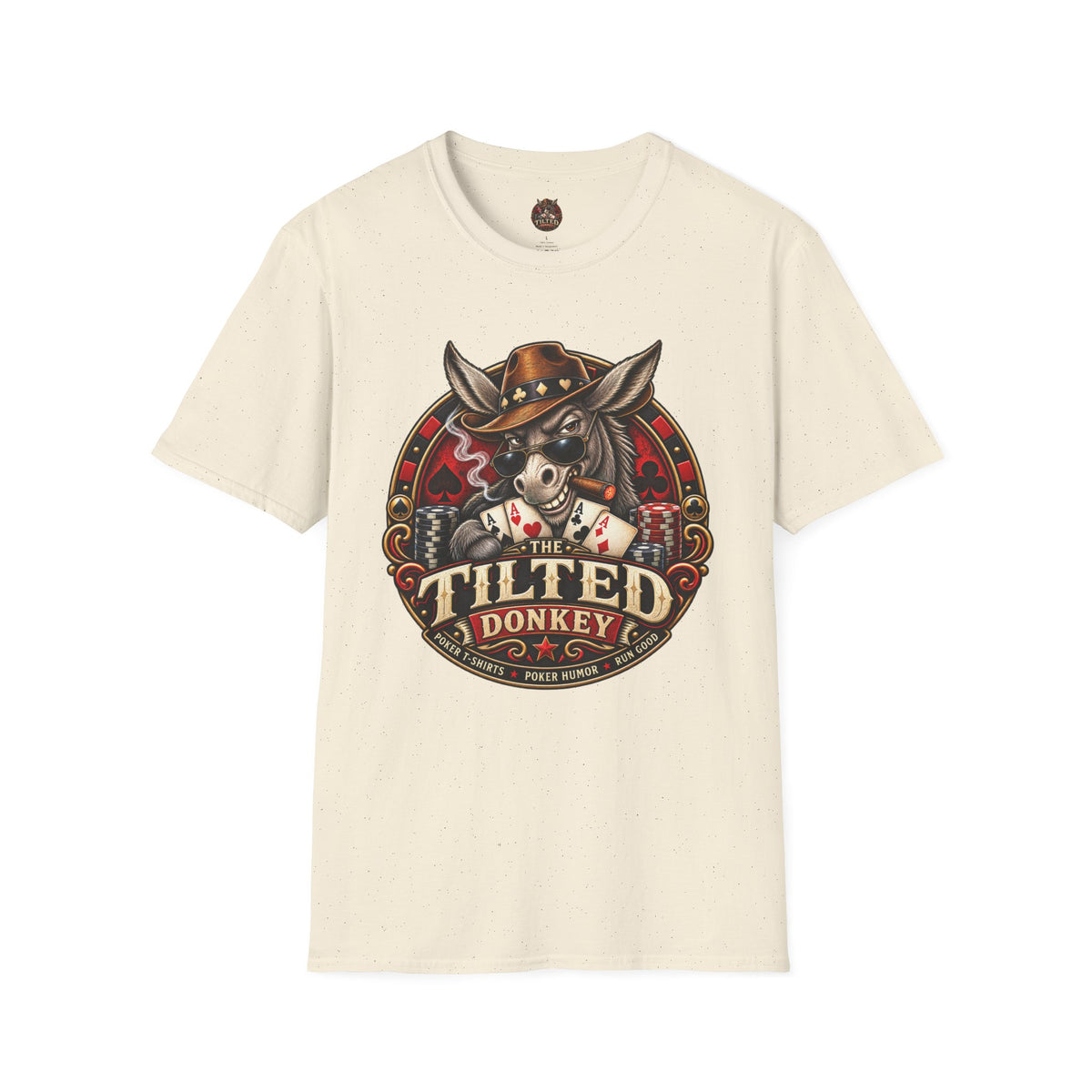Tilted Donkey Logo T-Shirt
