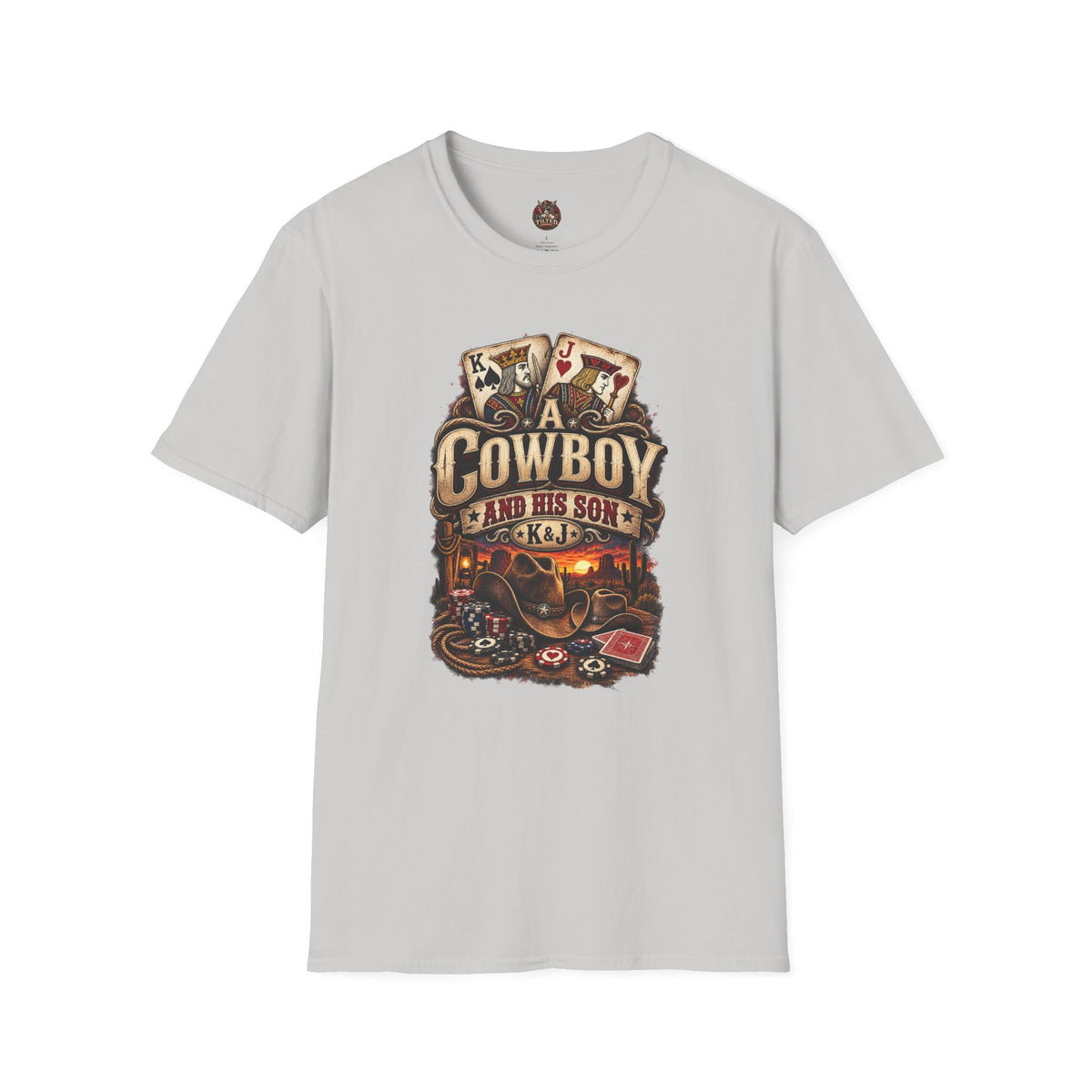 Cowboy & Son T-Shirt – Western Poker