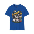 I'm Lucky & Good — Poker Puppy Graphic T-shirt
