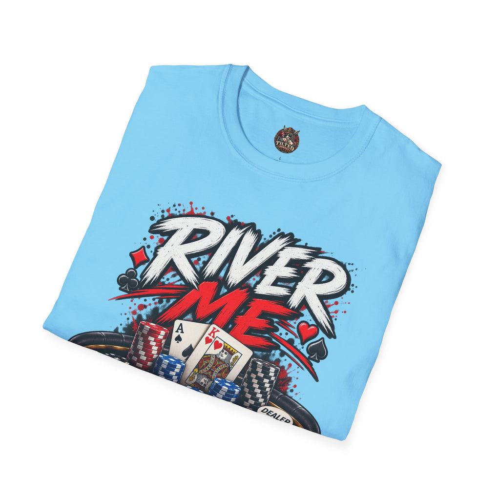 River Me Poker T-Shirt — Retro Graphic Tee