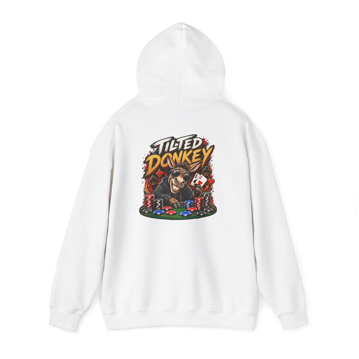 Titled Donkey Poker Hoodie Sweatshirt