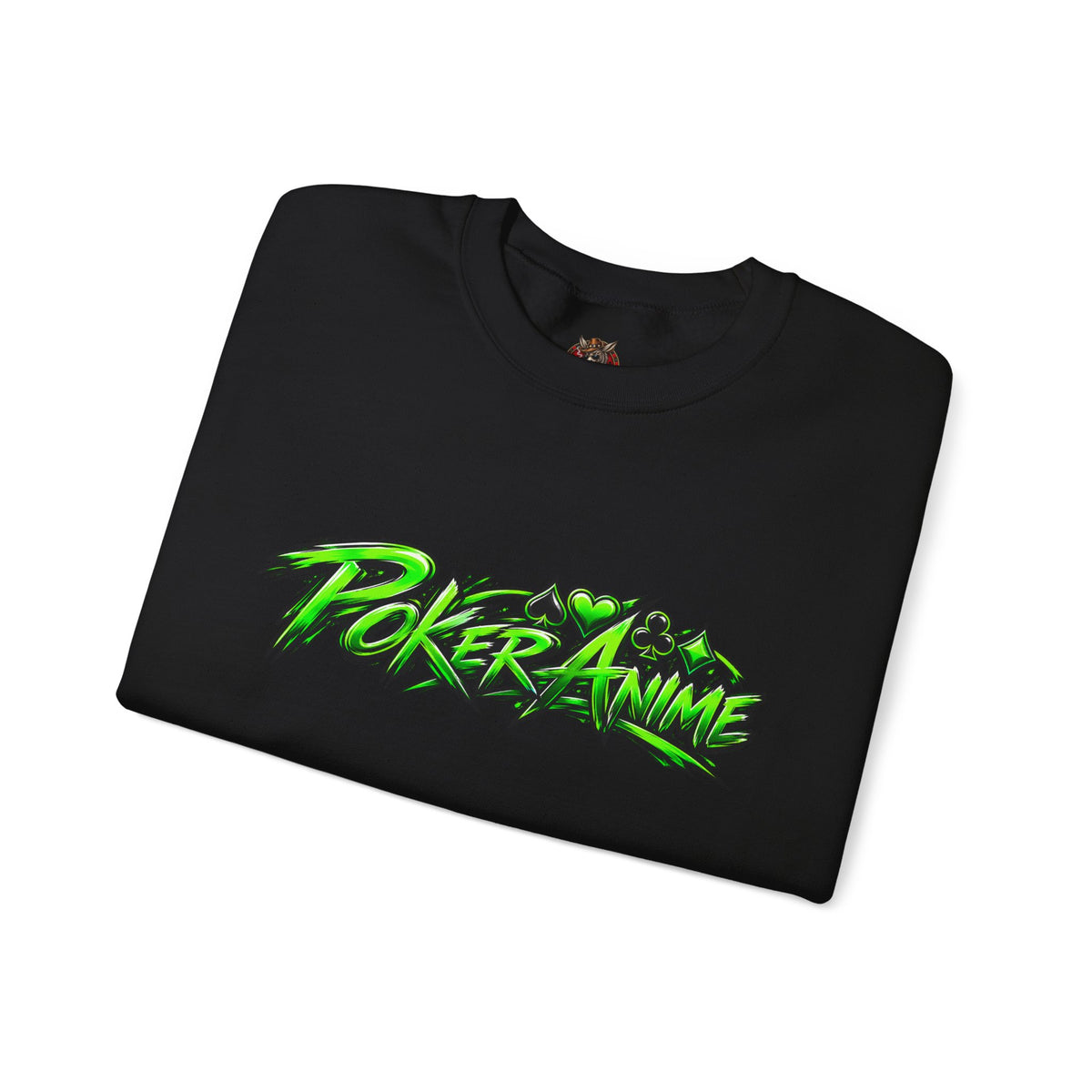 Poker Anime Check Raise Crewneck Sweatshirt