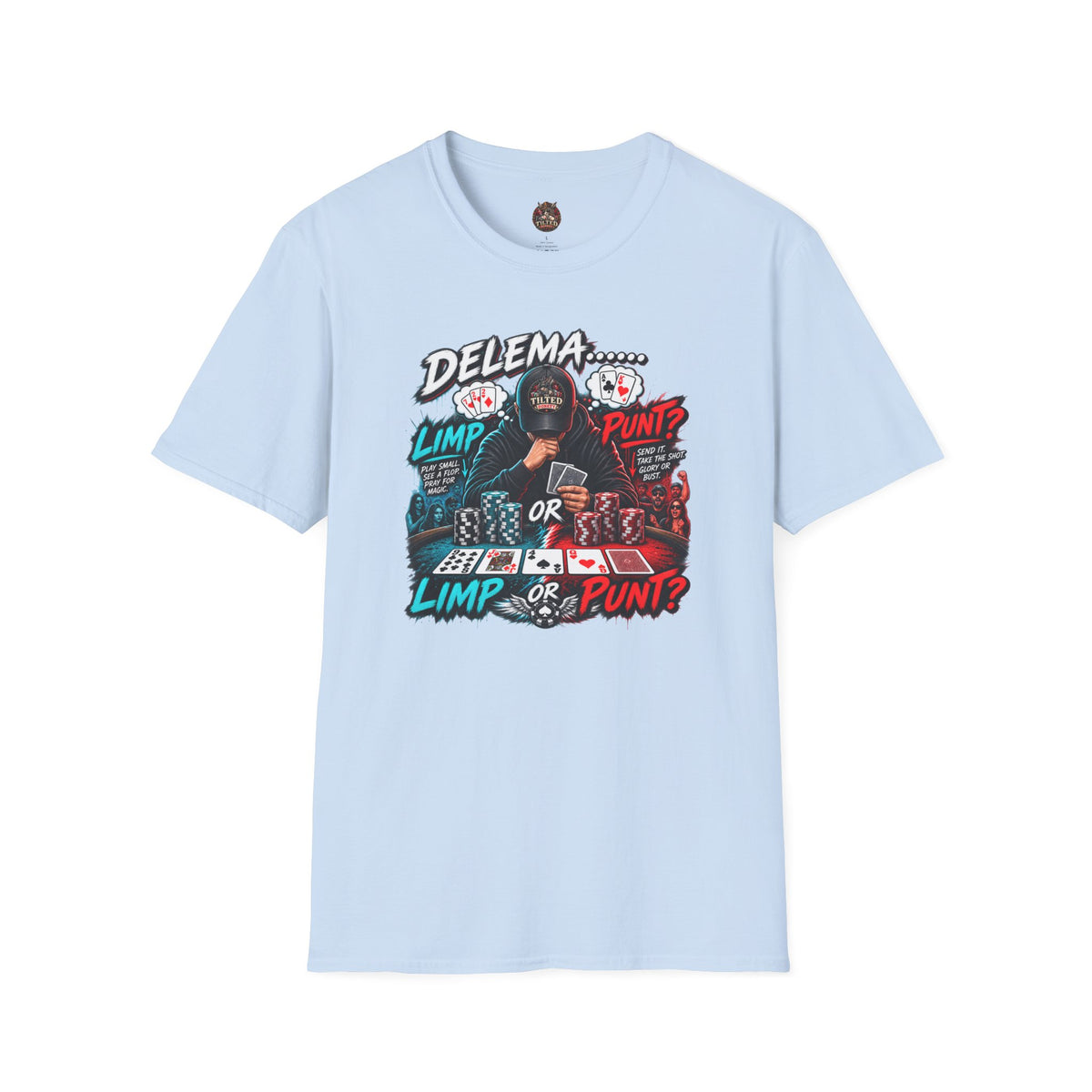 Poker Dilemma Graphic T-shirt